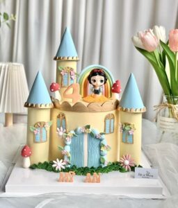 princess castle cake