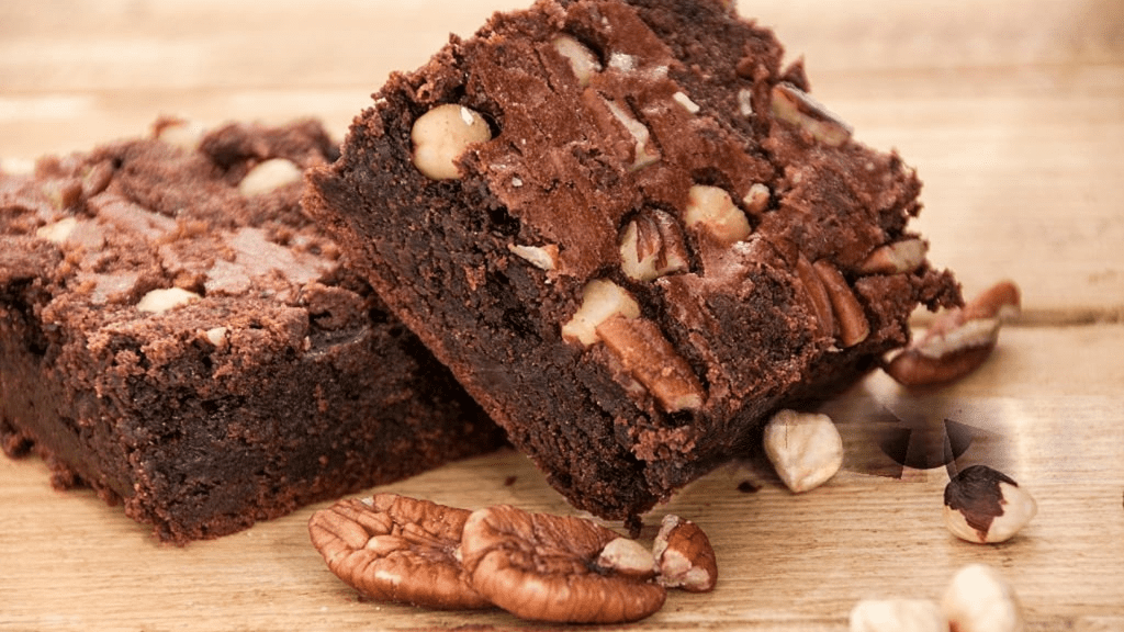 hazelnut brownie